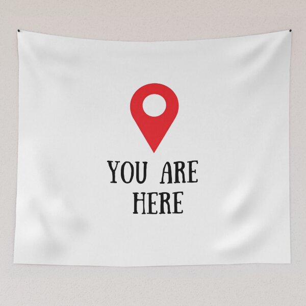 Item preview, Your location in heart designed and sold by BlueMeArt.