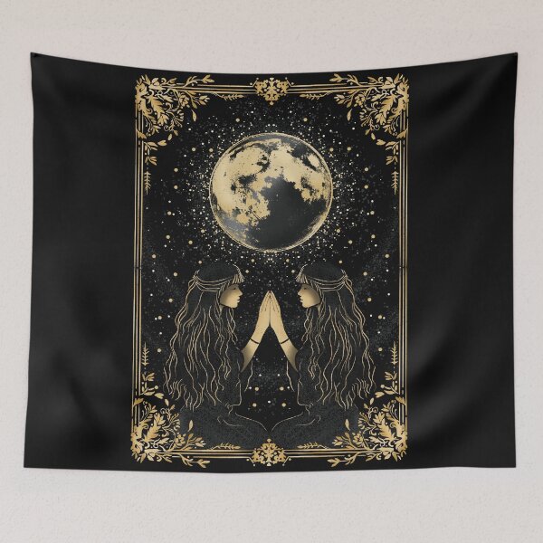 Item preview, Witchy Celestial Moon Witch Sisters designed and sold by daianaart.