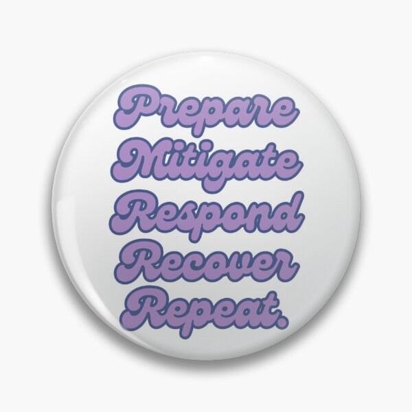 Item preview, V.2 Disaster Cycle (Purple & Blue) designed and sold by MitigationZone.