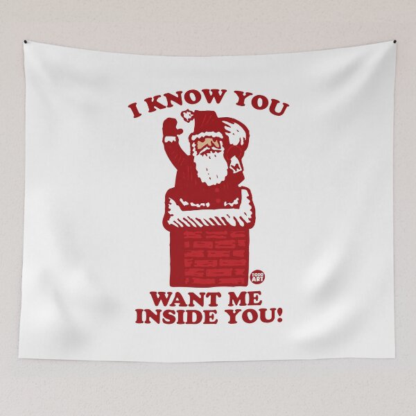 Item preview, SANTA INSIDE YOU CHIMNEY designed and sold by TODD GOLDMAN.
