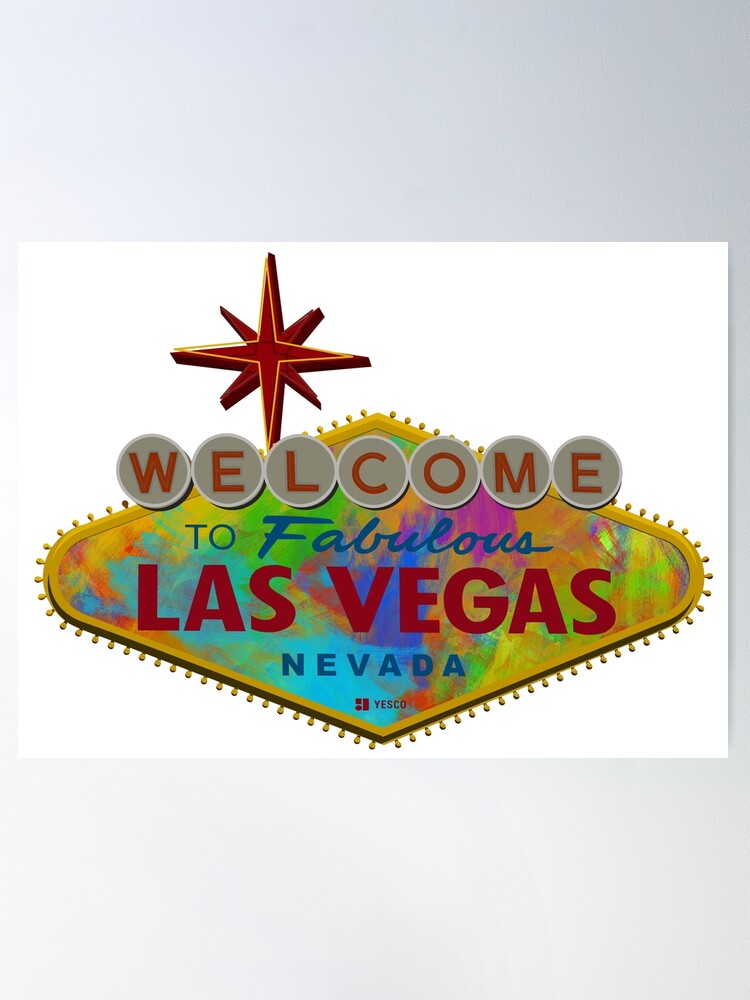 Custom Birthday Card - Las Vegas - Welcome to Fabulous Las Vegas -  Personalize - Las Vegas Welcome Sign