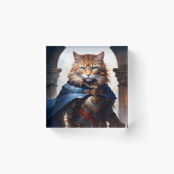 Item preview, Knight cat designed and sold by Jambonfromage.