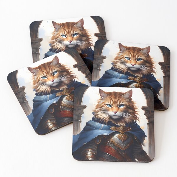 Item preview, Knight cat designed and sold by Jambonfromage.