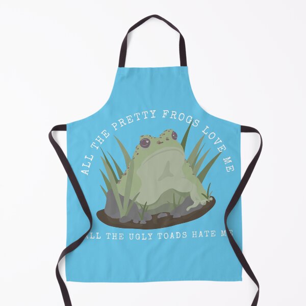 Item preview, Pretty Frogs Love Me (blue) designed and sold by BuckWildDesigns.