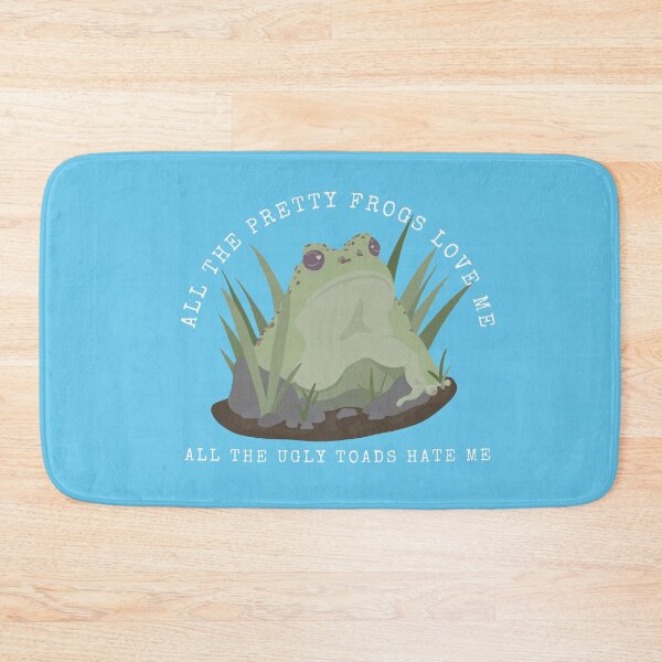 Item preview, Pretty Frogs Love Me (blue) designed and sold by BuckWildDesigns.