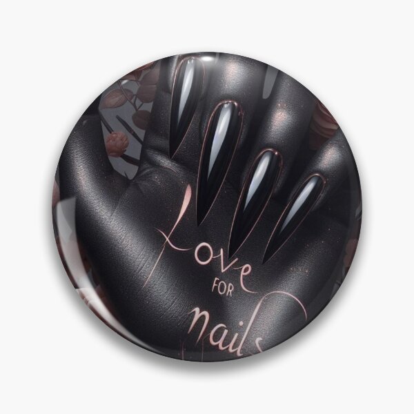 Item preview, Love for Nails (dark skin edition)  designed and sold by desAIgns by Rosa.