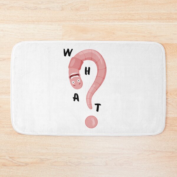 Item preview, Worm question designed and sold by BlueMeArt.