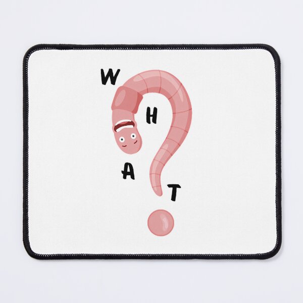 Item preview, Worm question designed and sold by BlueMeArt.