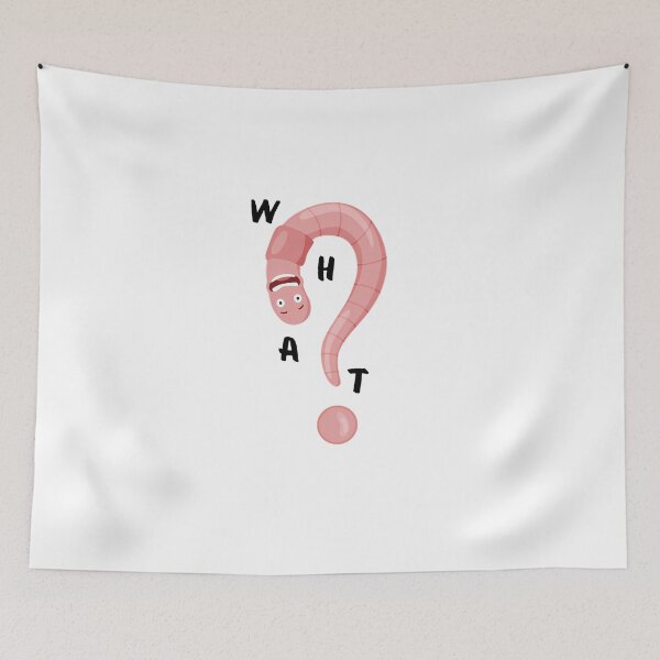 Item preview, Worm question designed and sold by BlueMeArt.