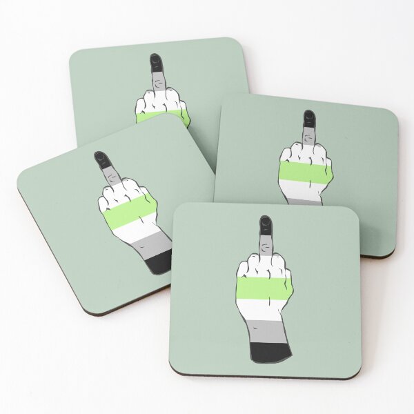 Item preview, Agender Pride Middle Finger designed and sold by Alrkeaton.