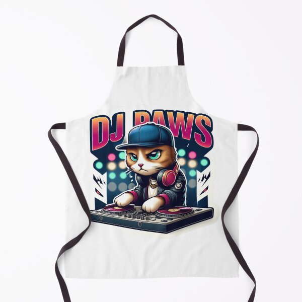 Item preview, Dj Producer Music Mixer Turntable Dance Battle Cat designed and sold by JediKittenWars.