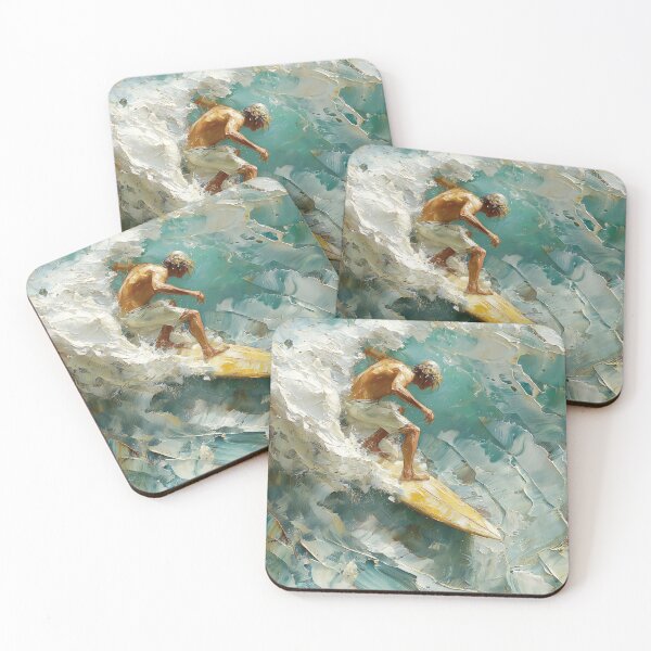 Item preview, Moonlit Surf Odyssey: Navigating the Nocturnal designed and sold by Tsurfinculture.