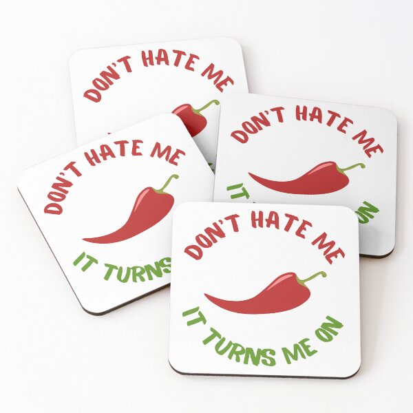 Item preview, Don’t hate me it turns me on | spicy chili savage designed and sold by MikusOla.