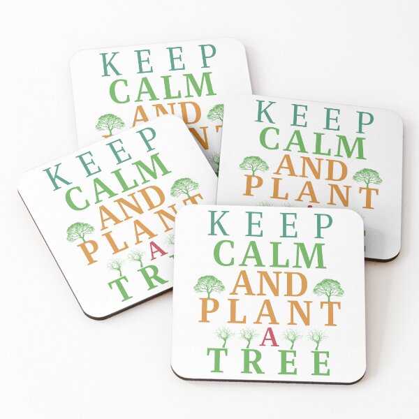 Item preview, Keep calm and plant a tree. designed and sold by Haute-Modiste.