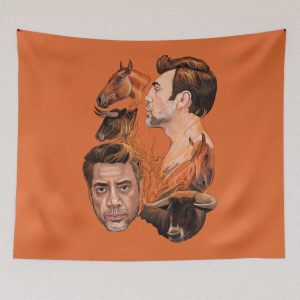 Item preview, Javier Bardem Painting designed and sold by AK-Hevonen.