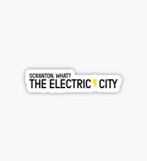 Pegatina La ciudad eléctrica
