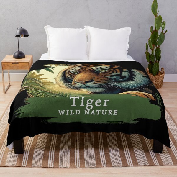 Item preview, Tiger- WILD NATURE - TIGER -1 designed and sold by ArtProjectShop.