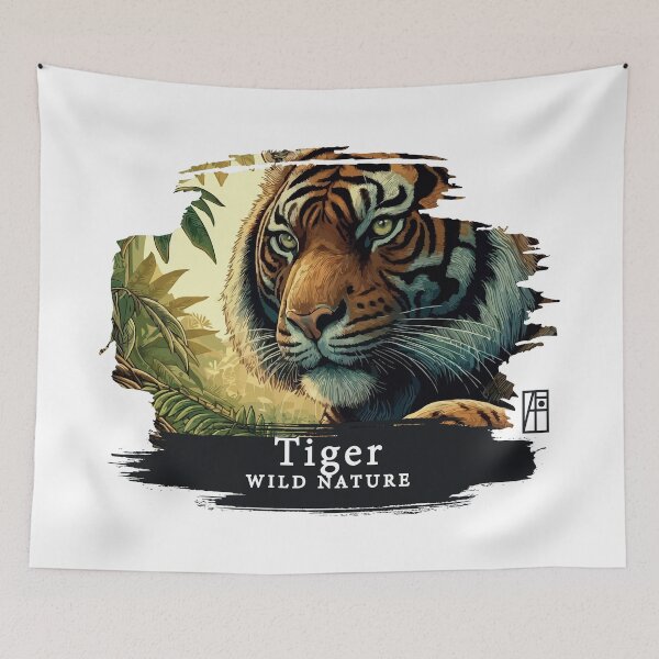 Item preview, Tiger- WILD NATURE - TIGER -2 designed and sold by ArtProjectShop.