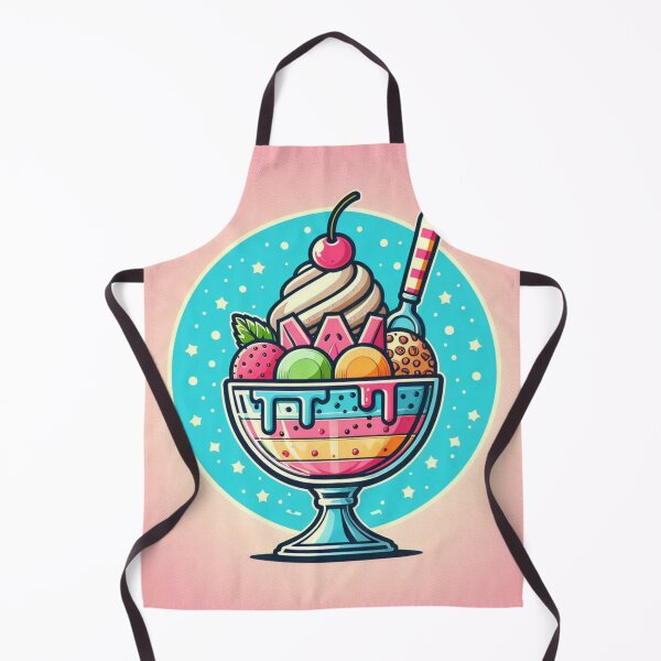 Item preview, Colorful Dreams: A Pop Art Aesthetic Ice Cream designed and sold by StickerStudio27.