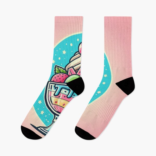 Item preview, Colorful Dreams: A Pop Art Aesthetic Ice Cream designed and sold by StickerStudio27.