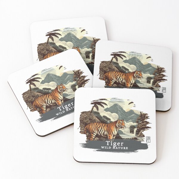 Item preview, Tiger- WILD NATURE - TIGER -14 designed and sold by ArtProjectShop.