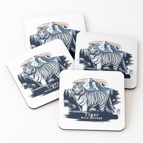 Item preview, Tiger- WILD NATURE - TIGER -17 designed and sold by ArtProjectShop.