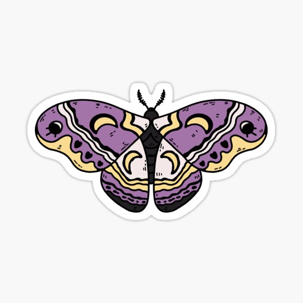 Aperçu de l'œuvre papillon non binaire créée et vendue par nevhada.