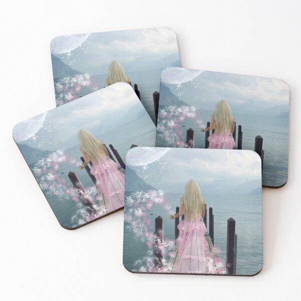 Item preview, The spirit of a girl appears in an idyllic landscape designed and sold by Pantelis-design.