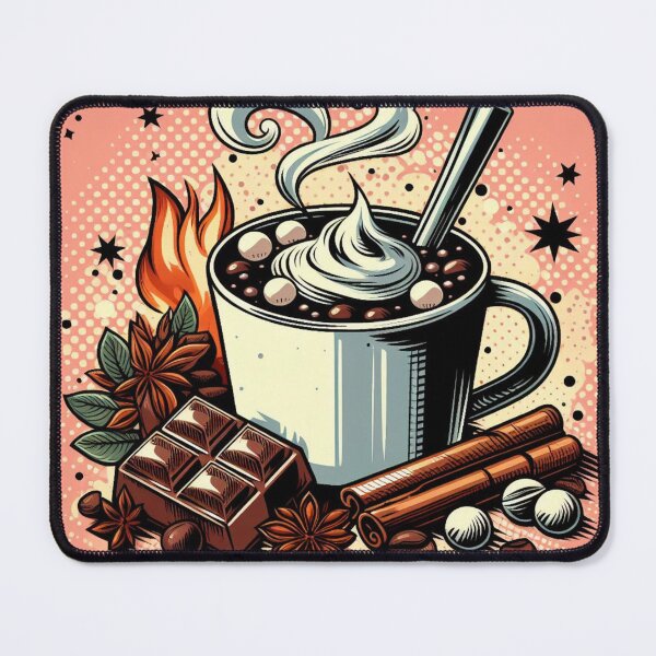 Item preview, Artful Heat: A Pop Art Aesthetic Hot Beverage Experience designed and sold by StickerStudio27.