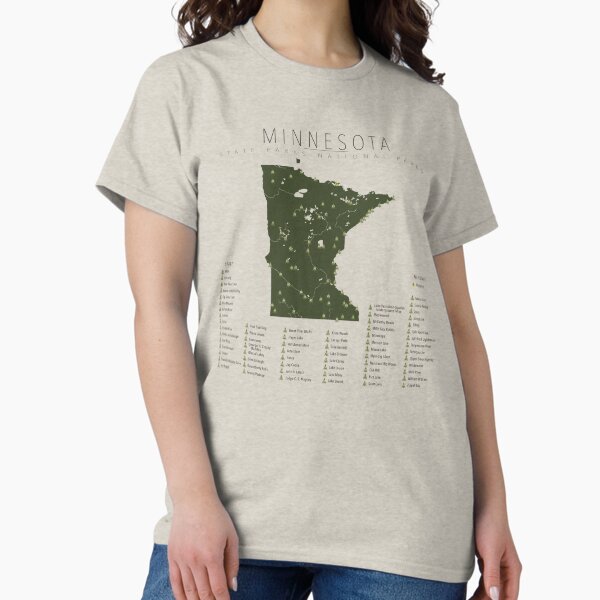 Vista previa del artículo con la obra «Parques de Minnesota», diseñado y vendido por FinlayMcNevin.