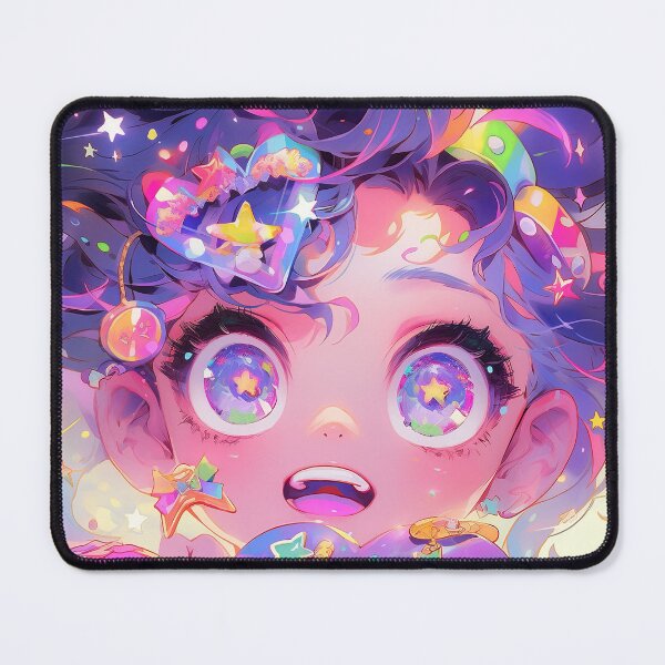 Item preview, Galactic Eclectic Twinkle Anime Girl designed and sold by bubblegoth.