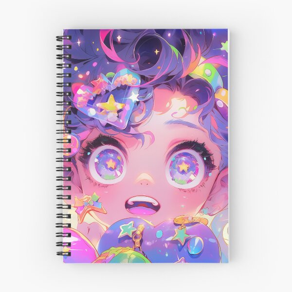 Item preview, Galactic Eclectic Twinkle Anime Girl designed and sold by bubblegoth.