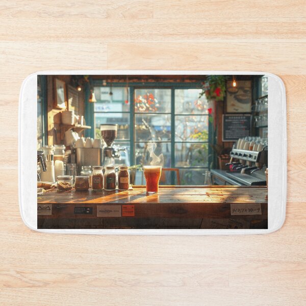 Item preview, Coffee Shop Moment: Barista's Artistic Process designed and sold by Shirtastically.