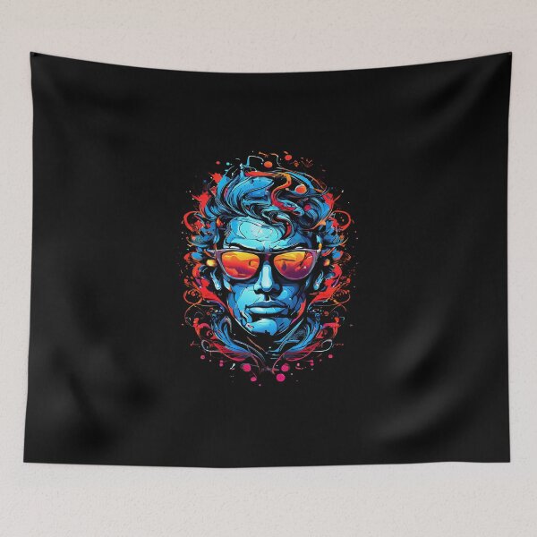 Item preview, art, abstract face designed and sold by PICT  T MOSB.
