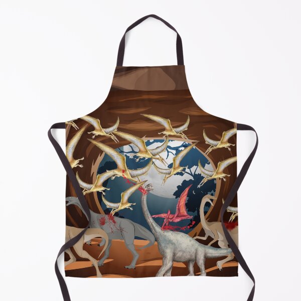 Item preview, Pelagornis attacking Dinosaurs in a cave designed and sold by KENSHOPKE.