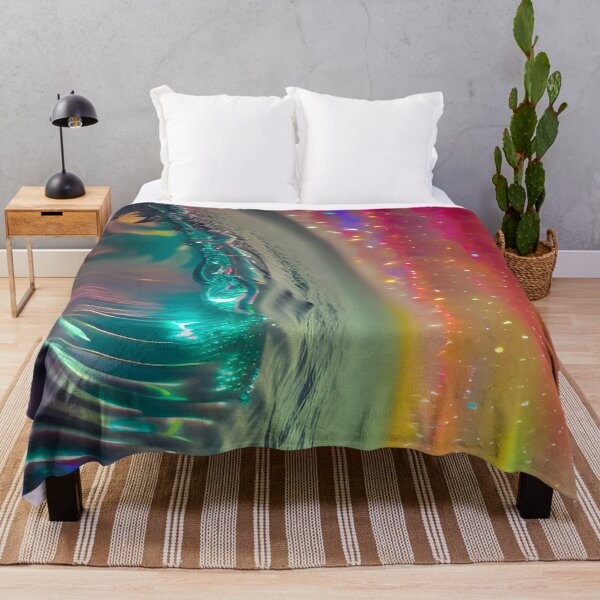 Item preview, Printed image of holographic ocean v8 designed and sold by JaReVa.