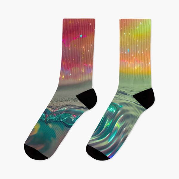 Item preview, Printed image of holographic ocean v8 designed and sold by JaReVa.