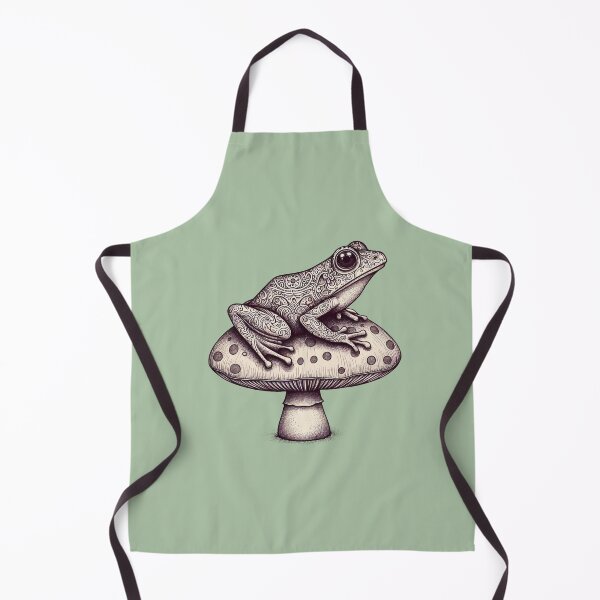 Item preview, Paisley frog on toadstool designed and sold by Vkinsify.
