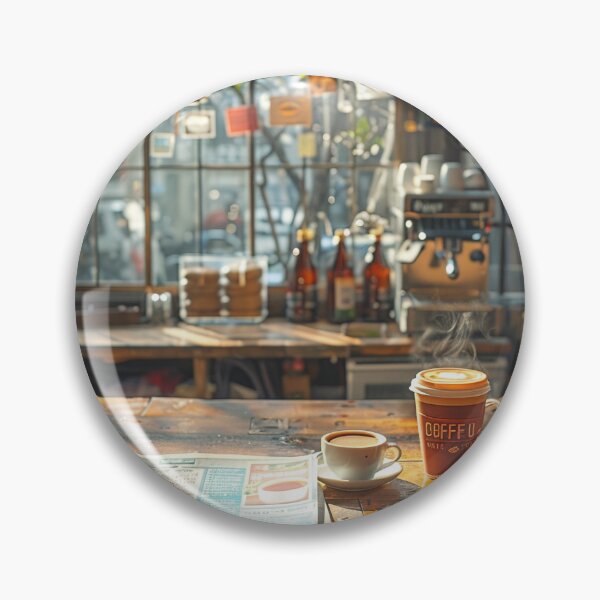 Item preview, Barista's Latte Art Creation at the Trendy Coffee Shop designed and sold by Shirtastically.