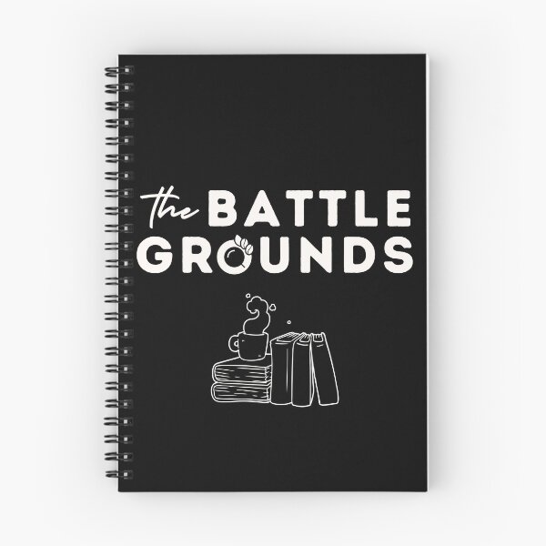 Item preview, Battle Grounds Logo #1: (White Words w/ Icon) designed and sold by kirstenjroot.
