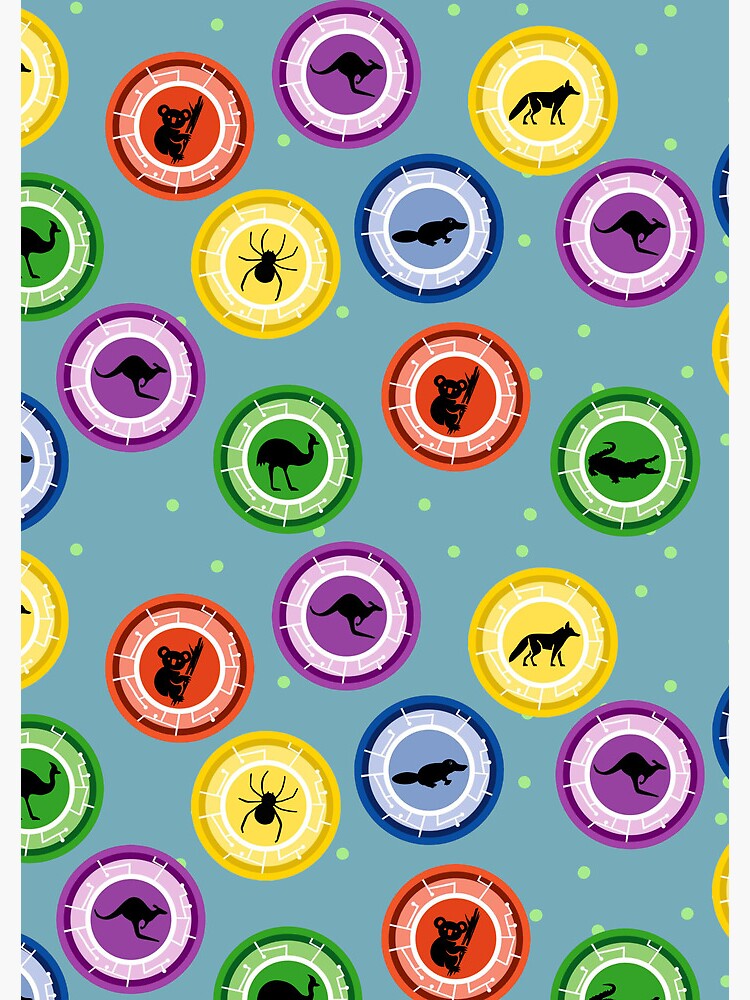 wild-kratts-creature-power-discs-australia-adventure-journal-for-sale-by-yonderandbeyond-redbubble for Free Printable Creature Power Discs Wild Kratts Creature Power Discs: Australia Adventure