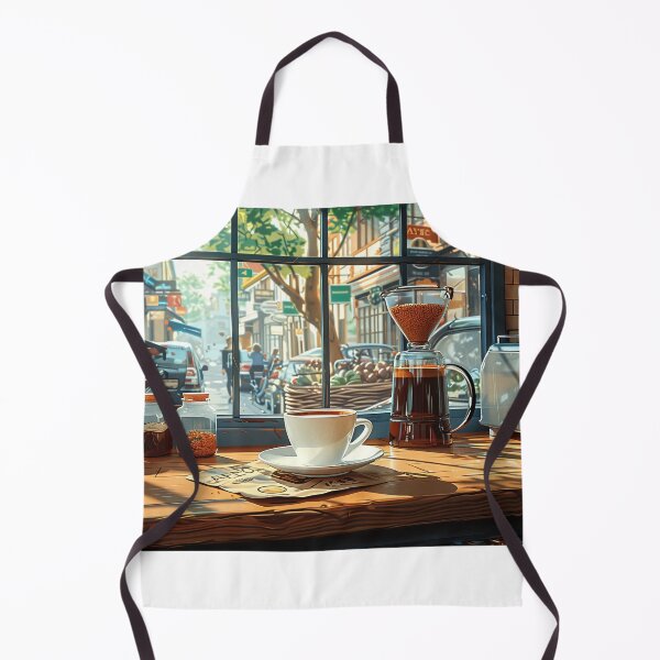 Item preview, A Barista's Artistic Journey at the Trendy Coffee Shop designed and sold by Shirtastically.