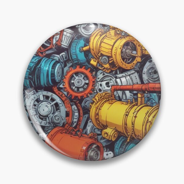 Item preview, Machinery simulation genetic engineering design print designed and sold by Anshu3813.