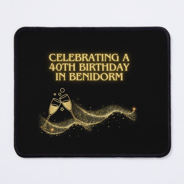 Item preview, Celebrating A 40th Birthday In Benidorm designed and sold by MarieSusan.