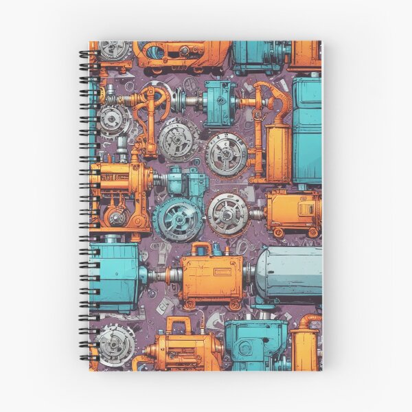 Item preview, Machinery simulation genetic engineering design print designed and sold by Anshu3813.