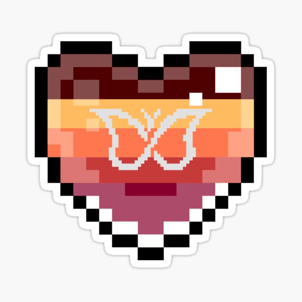 Item preview, ADHD Flag Celeste Heart designed and sold by mecha-cat.