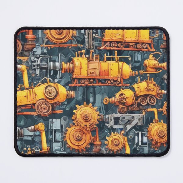 Item preview, Machinery simulation genetic engineering design print designed and sold by Anshu3813.