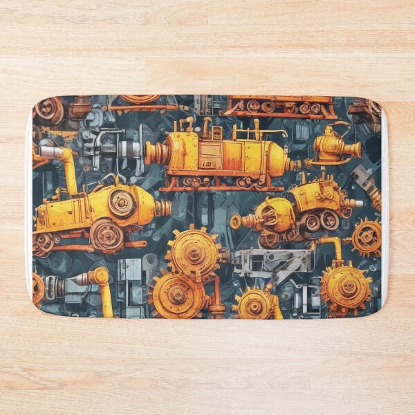 Item preview, Machinery simulation genetic engineering design print designed and sold by Anshu3813.