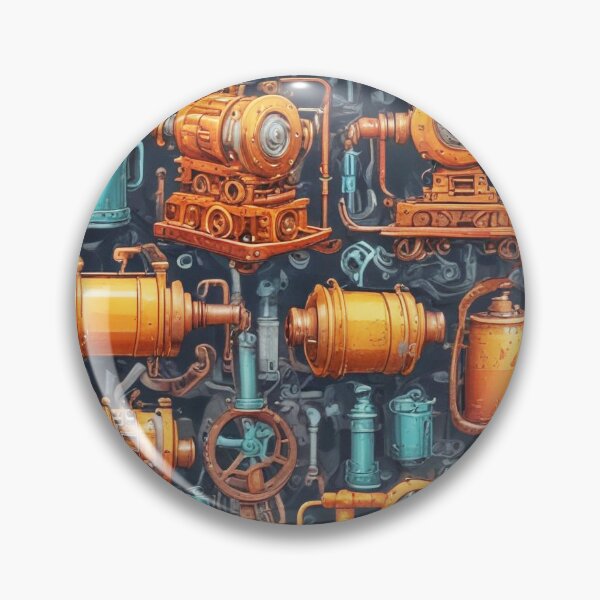 Item preview, Machinery simulation genetic engineering design print designed and sold by Anshu3813.