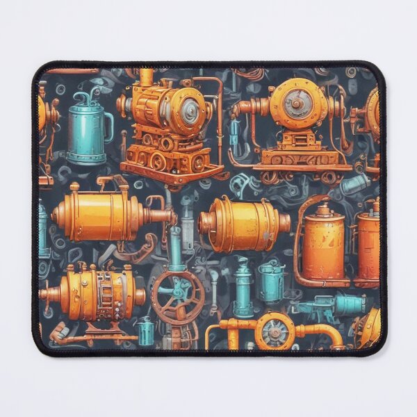Item preview, Machinery simulation genetic engineering design print designed and sold by Anshu3813.